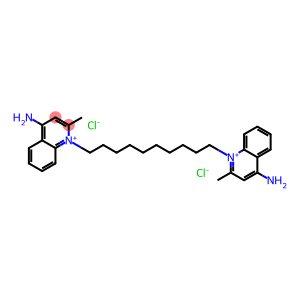 Dequalinium