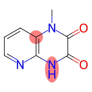 Pyrido[2,3-b]pyrazine-2,3-dione, 1,4-dihydro-1-methyl- (9CI)