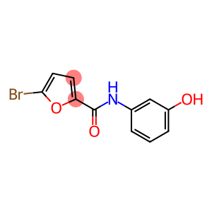 2-Furancarboxamide, 5-bromo-N-(3-hydroxyphenyl)-