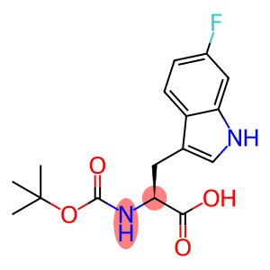 (S)-2-(N-(Tert-Butoxy)Carbonyl Amino)-3-(6-fluoroindol-3-yl)propanoic acid