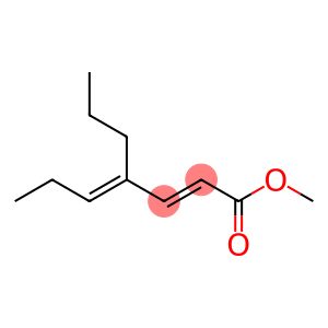 (2E,4E)-4-Propyl-2,4-heptadienoic acid methyl ester