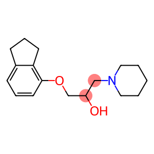 1-(4-Indanyloxy)-3-piperidino-2-propanol