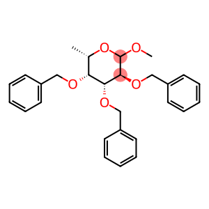 L-Galactopyranoside, methyl 6-deoxy-2,3,4-tris-O-(phenylmethyl)-
