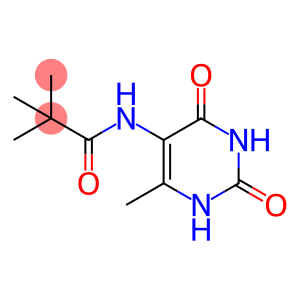 Propanamide, 2,2-dimethyl-N-(1,2,3,4-tetrahydro-6-methyl-2,4-dioxo-5-pyrimidinyl)- (9CI)