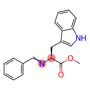 (S,E)-methyl 2-(benzylideneamino)-3-(1H-indol-3-yl)propanoate