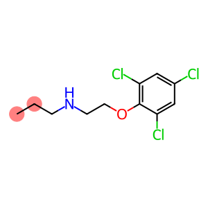 β-(2,4,6-Trichlorphenoxy)-ethyl-n-propylamin