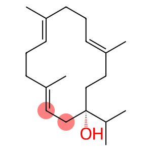 3,7,11-Cyclotetradecatrien-1-ol, 4,8,12-trimethyl-1-(1-methylethyl)-, (1S,3E,7E,11E)-