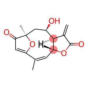 (3aR,4R,6R,10Z,11aR)-3a,5,6,11a-Tetrahydro-4-hydroxy-6,10-dimethyl-3-methylene-6,9-epoxycyclodeca[b]furan-2,7(3H,4H)-dione