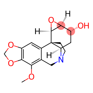 2H,5H-4,10b-Ethano[1,3]dioxolo[4,5-j]oxireno[a]phenanthridin-2-ol, 1a,3,3a,10c-tetrahydro-6-methoxy-, (1aS,2R,3aR,4S,10bS,10cR)-