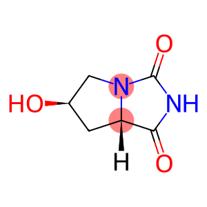 1H-Pyrrolo[1,2-c]imidazole-1,3(2H)-dione, tetrahydro-6-hydroxy-, (6R,7aS)-