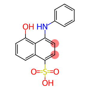 1-Naphthol-5-sulfonic acid, 8-anilino-
