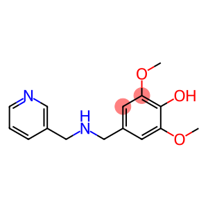 Phenol, 2,6-dimethoxy-4-[[(3-pyridinylmethyl)amino]methyl]-