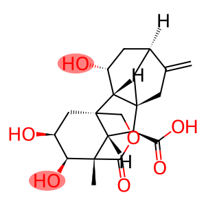 1α,4aα-(Carbonyloxymethylene)-2β,3β,5α-trihydroxy-1β-methyl-8-methylenegibbane-10β-carboxylic acid