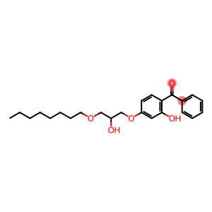 2-hydroxy-4-[2-hydroxy-3-(octoxy)propoxy]phenyl phenyl ketone