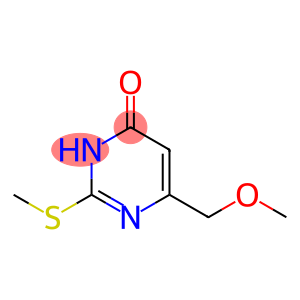 6-(methoxymethyl)-2-(methylthio)pyrimidin-4-ol