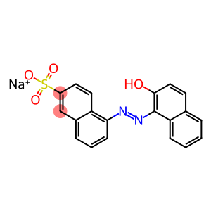 5-[(2-Hydroxy-1-naphtyl)azo]-2-naphthalenesulfonic acid sodium salt