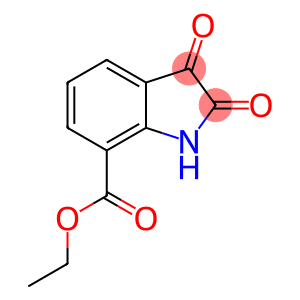 ethyl 2,3 - dioxoindoline - 7 - carboxylate