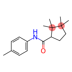 Cyclopentanecarboxamide, 2,2,3,3-tetramethyl-N-(4-methylphenyl)- (9CI)