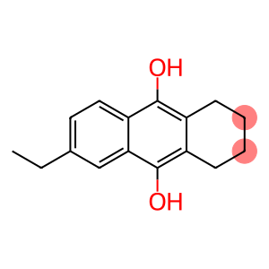 5,6,7,8-Tetrahydro-2-ethylanthracene-9,10-diol