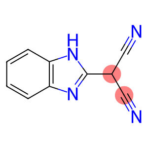 Propanedinitrile, 1H-benzimidazol-2-yl- (9CI)
