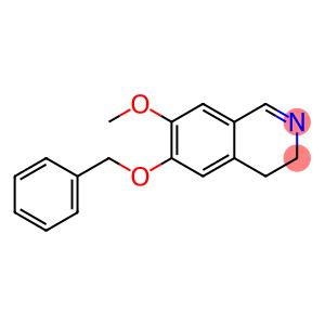 Isoquinoline, 3,4-dihydro-7-methoxy-6-(phenylmethoxy)-