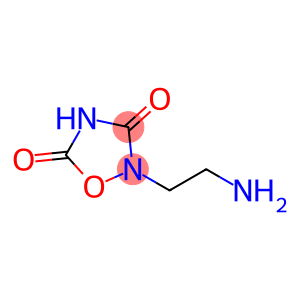 1,2,4-Oxadiazolidine-3,5-dione, 2-(2-aminoethyl)-