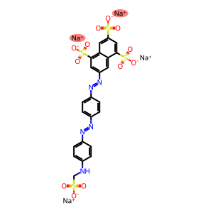 tetrasodium 7-[[4-[[4-[(sulphonatomethyl)amino]phenyl]azo]phenyl]azo]naphthalene-1,3,5-trisulphonate