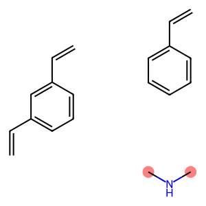 N-甲基甲胺与氯甲基化二乙烯苯-苯乙烯的聚合物的反应产物