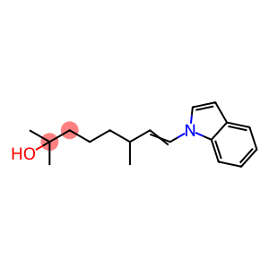 8-(1H-indol-1-yl)-2,6-dimethyloct-7-en-2-ol