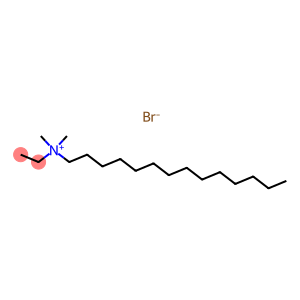 ethyldimethyltetradecylammonium bromide