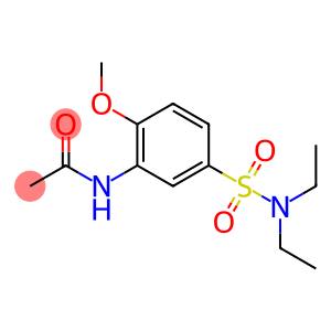 3-Acetylamino-N,N-diethyl-4-methoxybenzenesulfonamide