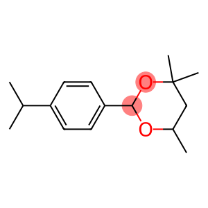 4,4,6-trimethyl-2-[4-(1-methylethyl)phenyl]-1,3-dioxane