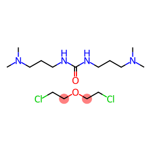 Bis(2-chloroethyl) ether-1,3-bis[3-(dimethylamino)propyl]urea copolymer