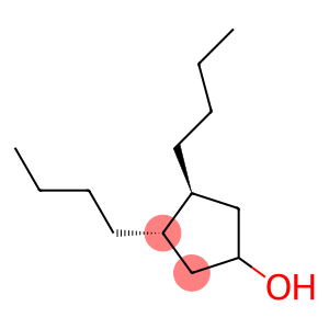 Cyclopentanol, 3,4-dibutyl-, (3R,4R)-rel- (9CI)