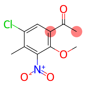 Ethanone, 1-(5-chloro-2-methoxy-4-methyl-3-nitrophenyl)-