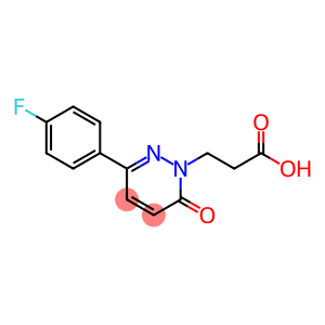 3-[3-(4-fluorophenyl)-6-oxo-1(6H)-pyridazinyl]propanoic acid