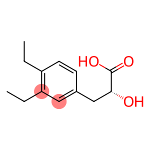Benzenepropanoic acid, 3,4-diethyl-alpha-hydroxy-, (alphaR)- (9CI)
