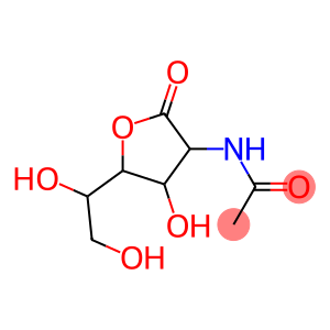 Hexonic acid, 2-(acetylamino)-2-deoxy-, gamma-lactone (9CI)