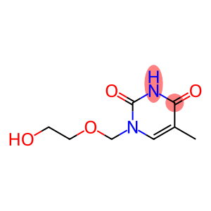 1-(2-羟基乙氧基)甲基-5-甲基尿嘧啶