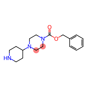 1-Piperazinecarboxylic acid, 4-(4-piperidinyl)-, phenylmethyl ester