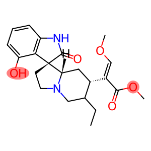 (7S,16E,20α)-16,17-Didehydro-9-hydroxy-17-methoxy-2-oxocorynoxan-16-carboxylic acid methyl ester