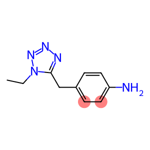 Benzenamine, 4-[(1-ethyl-1H-tetrazol-5-yl)methyl]- (9CI)