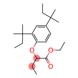 2-[2,4-bis(1,1-Dimethylpropyl) phenoxy] butyric acid ethyl ester