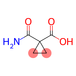 Cyclopropanecarboxylic acid, 1-(aminocarbonyl)-