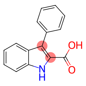 3-苯基吲哚-2-羧酸
