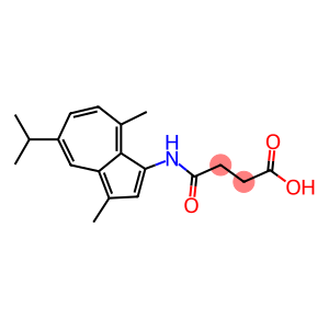 succinic acid mono-3-guaiazulenamide