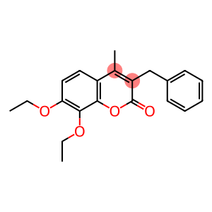 3-benzyl-7,8-diethoxy-4-methyl-2H-chromen-2-one