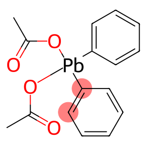 bis(acetyloxy)diphenylplumbane