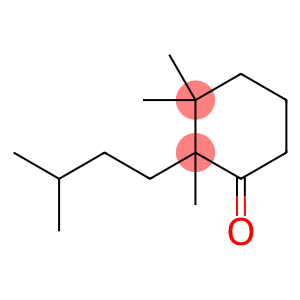 Cyclohexanone, 2,3,3-trimethyl-2-(3-methylbutyl)-