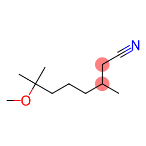 7-methoxy-3,7-dimethyloctanenitrile